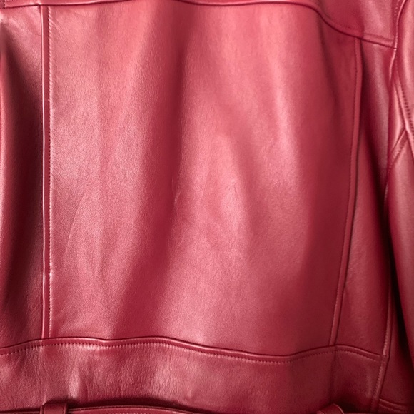 Acne Studios Leather Biker Jacket - Picture 13 of 15